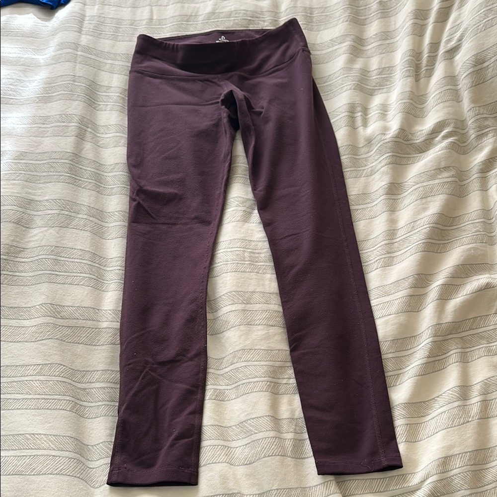 Prana Maroon Leggings